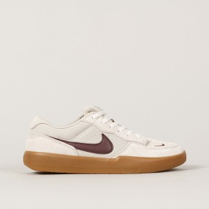 Nike SB Force 58 Cream Burgundy Gum